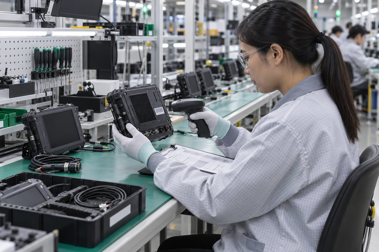 Robuste Fahrzeugcomputer-Herstellerverifizierung durch serialisierte Produktionsrückverfolgbarkeit